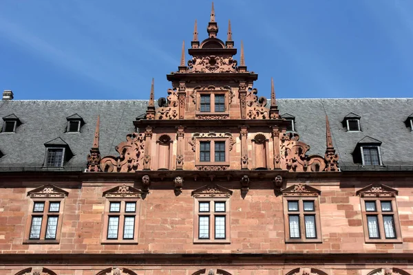 Schloss Johannisburg Aschaffenburg Main Nordwestbayern Deutschland — Stockfoto