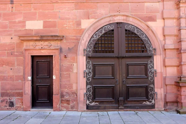 Paleis Johannisburg Aschaffenburg Aan Main Het Noordwesten Van Beieren Duitsland — Stockfoto