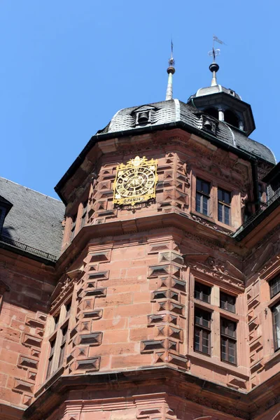 Палац Йоганнісбурга Ашаффенбурзі Майні Північно Західна Баварія Німеччина — стокове фото