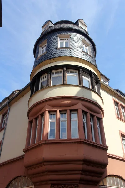 Centro Cidade Aschaffenburg Main Noroeste Baviera Alemanha — Fotografia de Stock