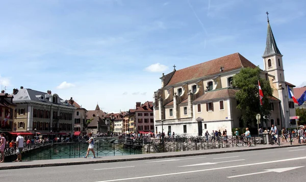 Arquitectura Histórica Annecy Alta Saboya Francia — Foto de Stock