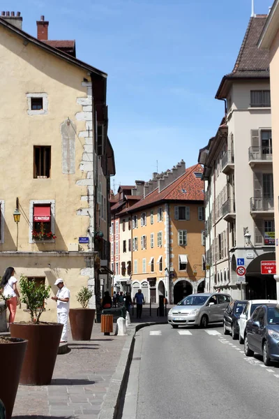 Arquitectura Histórica Annecy Alta Saboya Francia — Foto de Stock