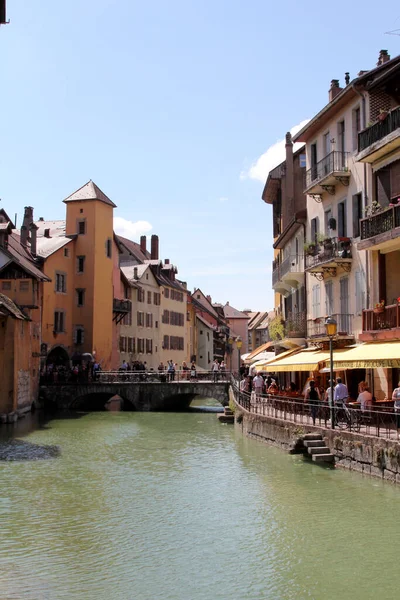 Arquitectura Histórica Annecy Alta Saboya Francia — Foto de Stock