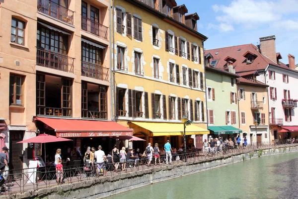 Arquitectura Histórica Annecy Alta Saboya Francia — Foto de Stock