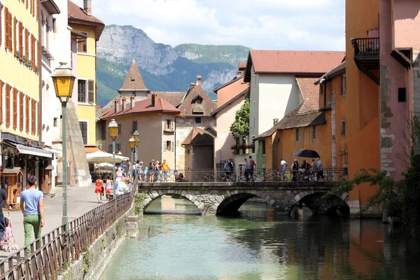 Historische Architektur Annecy Haute Savoie Frankreich — Stockfoto