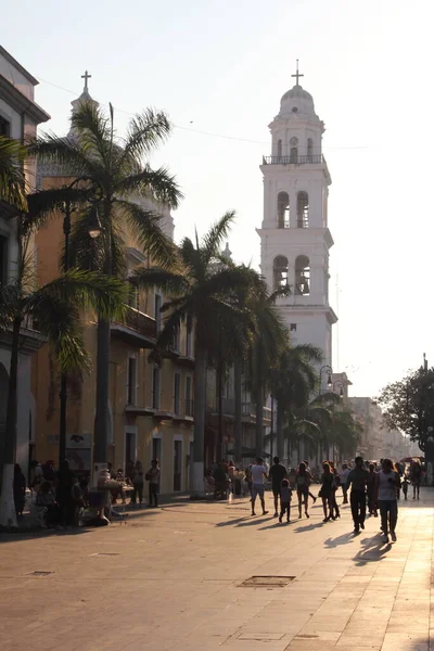 Parte Storica Della Città Heroica Veracruz Messico — Foto Stock