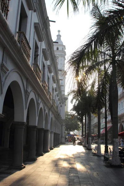 Heroica Veracruz City Nin Tarihi Bölümü Meksika — Stok fotoğraf