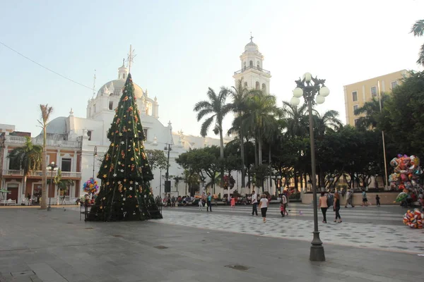 Parte Storica Della Città Heroica Veracruz Messico — Foto Stock