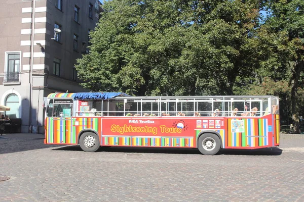 Riga Letonya Gezi Turu — Stok fotoğraf