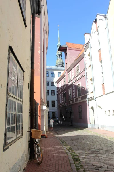 Old Historical Part Riga Latvia — Stock Photo, Image