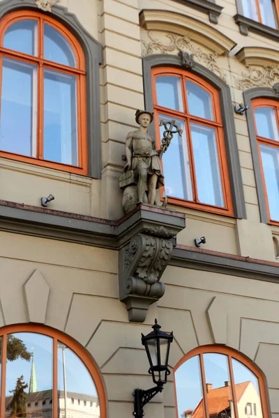 Историческая Архитектура Старого Города Риги — стоковое фото