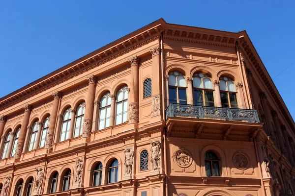 Architettura Storica Del Centro Storico Riga Lettonia — Foto Stock