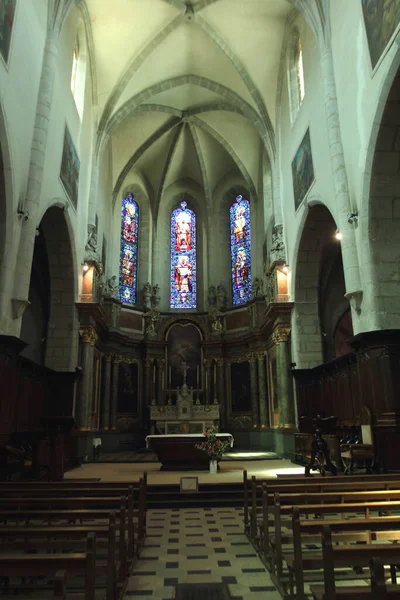 法国Annecy大教堂 法国上萨伏依省会安内西市中心的大教堂 众所周知 Annecy被称为法国威尼斯 — 图库照片