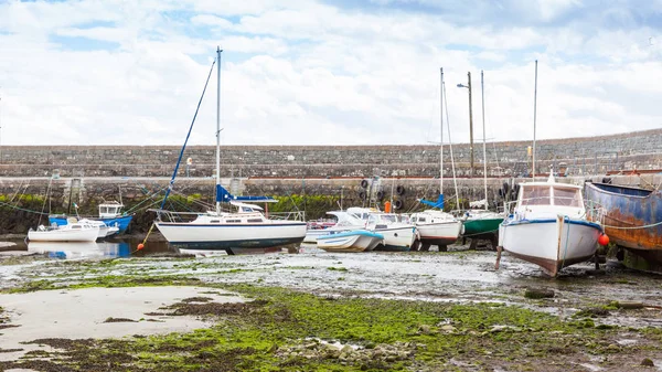 Der Kleine Bootshafen Barna Der Nähe Von Galway Irland — Stockfoto
