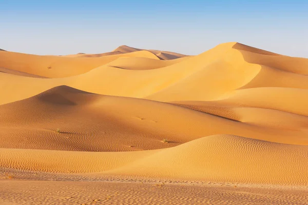 Paesaggio Dune Nel Rub Khali Quartiere Vuoto Straddling Oman Arabia — Foto Stock