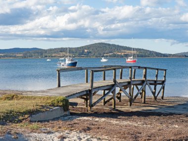 Tazmanya St Helens de İskele