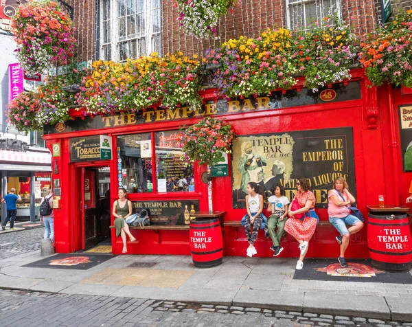 A dublini Temple Bar — Stock Fotó