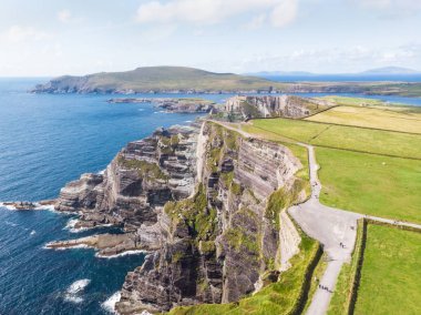 İrlanda'da Kerry Cliffs