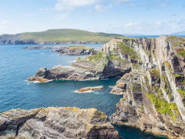 İrlanda'da Kerry Cliffs