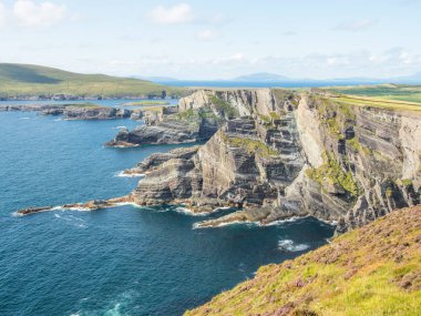 İrlanda'da Kerry Cliffs