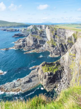 İrlanda'da Kerry Cliffs