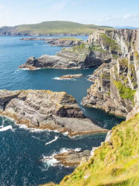 İrlanda'da Kerry Cliffs