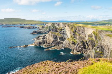 İrlanda'da Kerry Cliffs