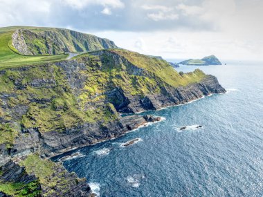 İrlanda'da Kerry Cliffs