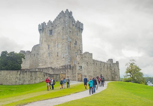 Ross Castle nella contea di Kerry, Irlanda Immagine Stock