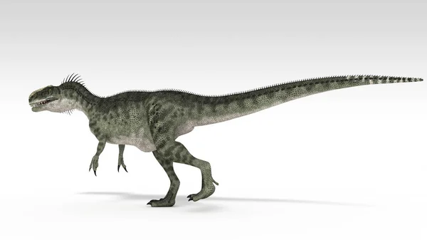 Kleurrijke Illustratie Van Dinosaurus Geïsoleerd Witte Achtergrond — Stockfoto