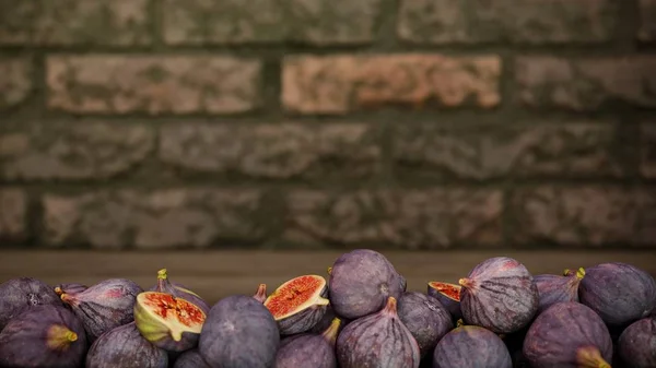 Rendering Van Rijpen Fig Stilleven — Stockfoto