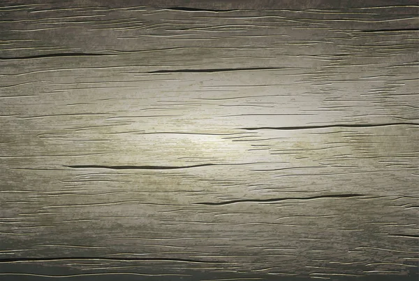 Background. Texture of  old cracked wooden boards. Highly realis Vector Graphics