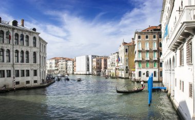 Venezia, 17 agosto 2019 16: 00, Il Canal Grande, il canale Principale che attraversa il centro storico di Venezia