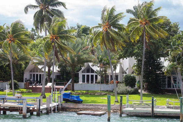 Miami United States October 2016 Villa Star Island Man Made — Stock Photo, Image