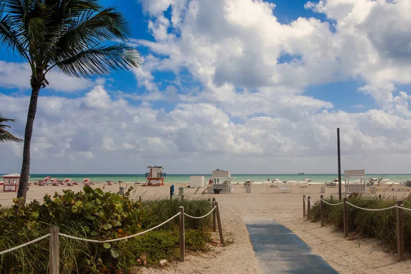 Miami Beach Octubre 2016 Día Típico Otoño South Beach — Foto de Stock