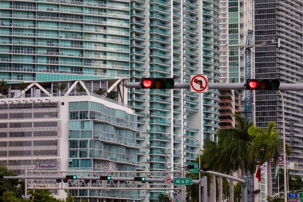 Miami United States Oktober 2016 Wolkenkratzer Der Innenstadt Von Miami — Stockfoto