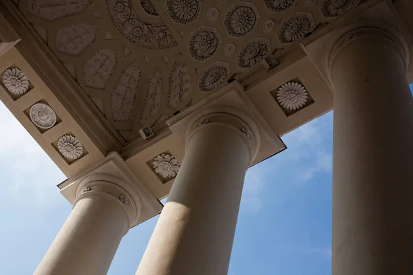 Plafond Portique Cathédrale Vilnius Lituanie — Photo