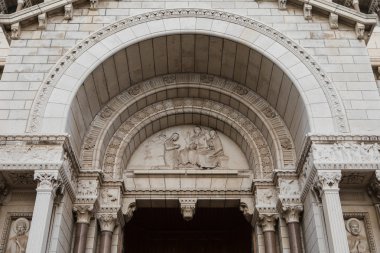 Dış Monaco Monaco Katedrali (Cathedrale de Monaco) detay