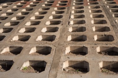 Kaba beton kiremit. Köprü yapımında modüler öğeleri