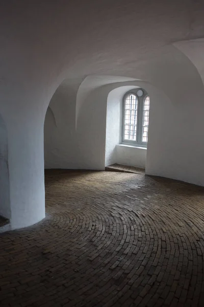 Copenhague Danemark Juillet 2015 Vue Intérieure Rampe Spirale Escalier Équestre — Photo