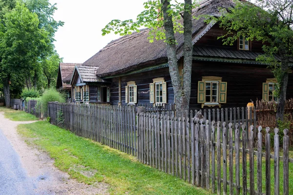 Rumsiskes 立陶宛 2018年6月2日 Rumsiskes 的露天人种学博物馆 博物馆是欧洲最大的露天人种学博物馆之一 — 图库照片