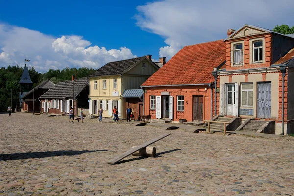 Rumsiskes Litwa Czerwca 2018 Skansen Rumsiskes Muzeum Jest Jednym Największych — Zdjęcie stockowe