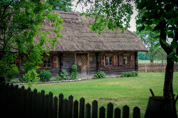Rumsiskes Litvanya Haziran 2018 Açık Hava Rumsiskes Etnografik Müzesi Müzenin - Stok İmaj