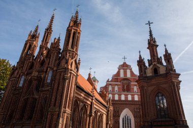 Aziz Anne'nin kilise ve kilise st. francis ve bernadine Ensemble Vilnius, Litvanya. 