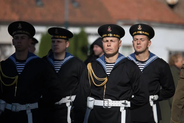 Vilnius Lituânia Outubro 2018 Funeral Estado Brigadeiro General Adolfas Ramanauskas — Fotografia de Stock