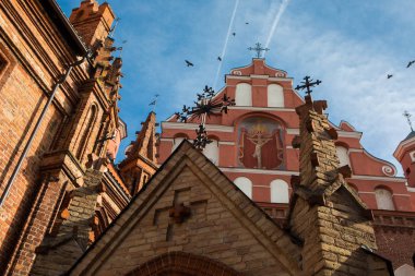 Aziz Anne'nin kilise ve kilise st. francis ve bernadine Ensemble Vilnius, Litvanya. 