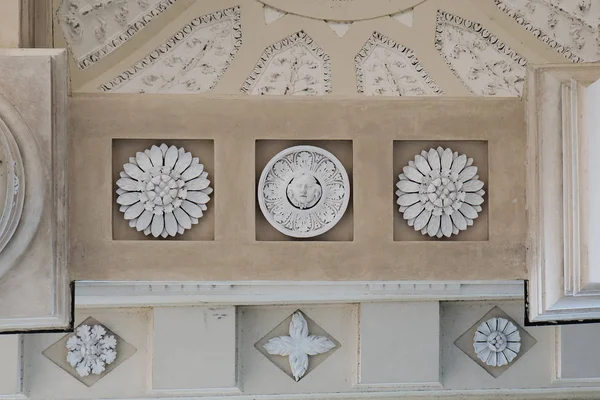 Detail Der Decke Des Portikus Der Kathedrale Von Vilnius Litauen — Stockfoto