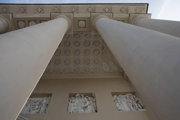 Decke Des Säulengangs Der Kathedrale Von Vilnius Litauen Dem Wahrzeichen — Stockfoto