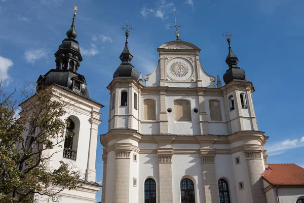Façade Église Saint Michel Vilnius Litnuanie — Photo