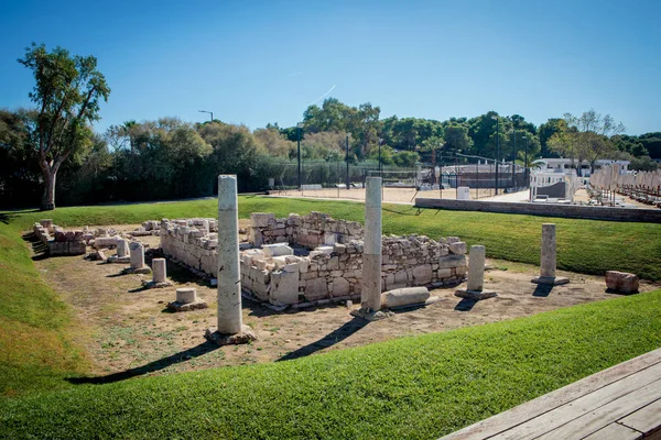 Antika Grekiska Tempel Apollo Zoster Beläget Vouliagmeni Attica Grekland — Stockfoto